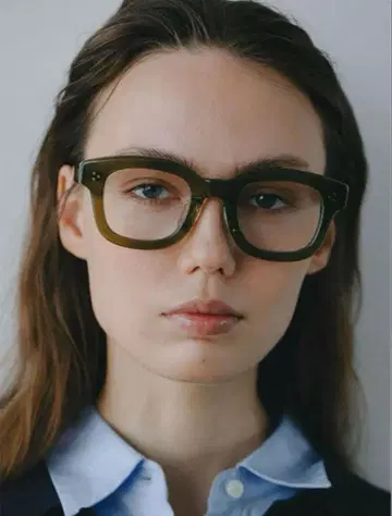 etre tokyo zoff 콜라보 안경 카키