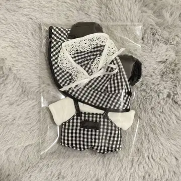 앙스타 이츠누이 옷 갈아입히기 시리즈 곰 귀 체크 코디