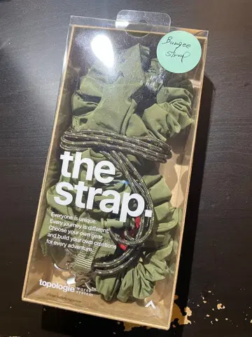 Topologie 번지 스트랩 Moss 그린 미사용 새상품