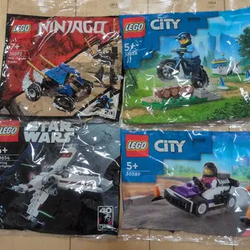 LEGO Ninjago & City & STARWARS 4세트