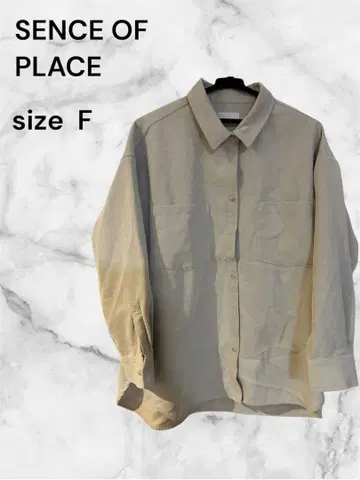 SENCE OF PLACE 어반 리서치 코듀로이 오버 사이즈