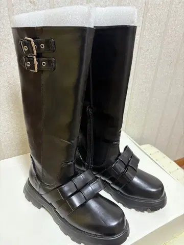 메리제니 리본 엔지니어 부츠