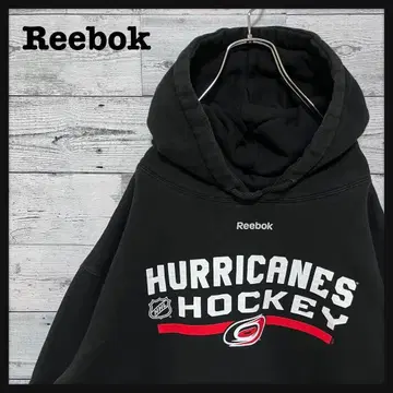 840 [레어] 리복 빅 프린트 로고 후드티 구하기 어려움 인기 한정판