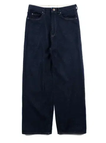 Cornier SILK NEP DENIM PANTS DARK NAVY