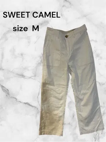 SWEET CAMEL 와이드 팬츠 데님 청바지 빅 포켓