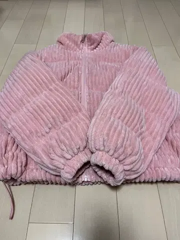 GRL 핑크 다운 자켓 프리 사이즈