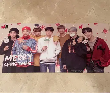BTS 크리스마스 메시지 카드 팬클럽 혜택
