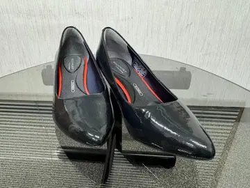 ROCKPORT 펌프스 스틸레토 에나멜 블랙 22cm