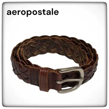 aeropostale 에어로포스텔 메쉬 가죽 벨트 구제 의류