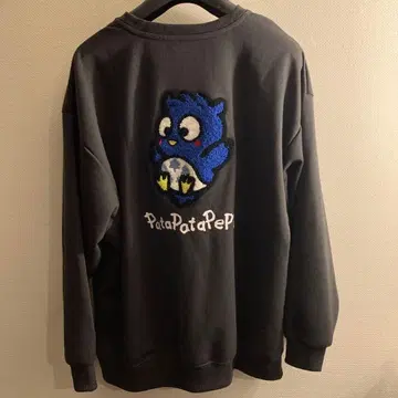 [ 새상품 ] 산리오 파타파타페피 트레이닝복 상의 맨투맨 블랙 M