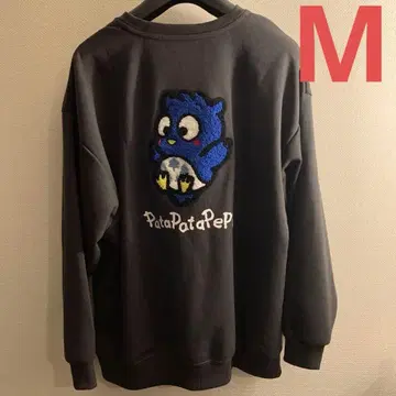 [ 새상품 ] 산리오 파타파타페피 트레이닝복 상의 맨투맨 블랙 M