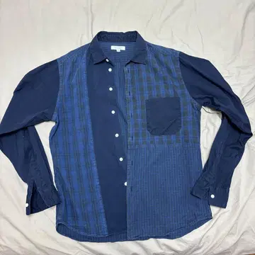 BEAUTY&YOUTH 네이비 셔츠 유나이티드 애로우즈