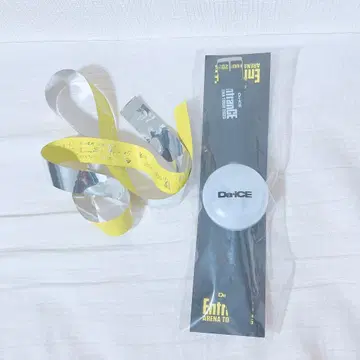 Da-iCE 응원봉 (은색 테이프 포함)