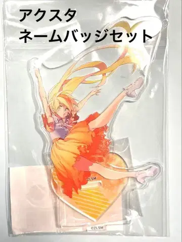 좀비랜드 사가 니카이도 사키 아크릴 스탠드 네임 배지 사가 한정판