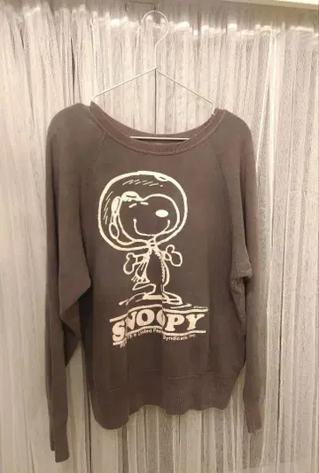 빈티지 스누피 맨투맨