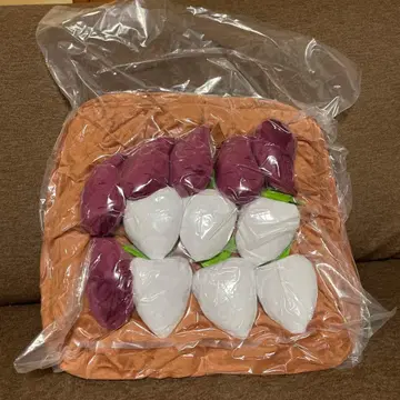 밭 봉제인형 대수확 고구마 무