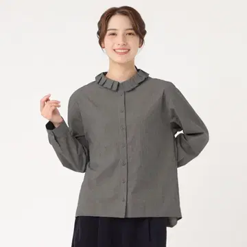 유베시 콜라보 카라 2WAY 셔츠 SELF+SERVICE(셀프+서비스)