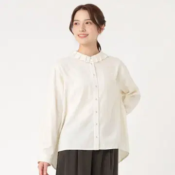 유베시상 콜라보 카라 2WAY 셔츠 SELF+SERVICE(셀프+서비스)