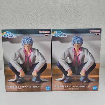 [ 미개봉 새상품 ] 3년 2반 긴파치 선생님 데스크 피규어 2체 세트