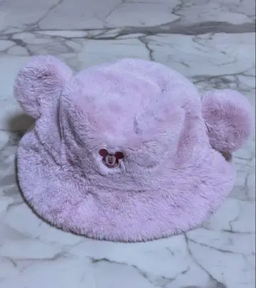 미키마우스 버킷햇 핑크