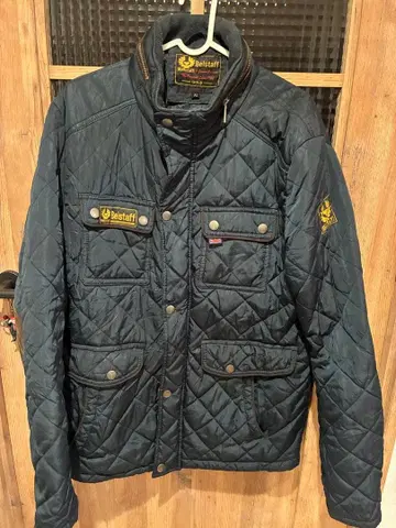 Belstaff Gold Label 퀼팅 자켓 XL 네이비