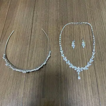 bride me 브라이덜 액세서리 목걸이 귀걸이, 티아라