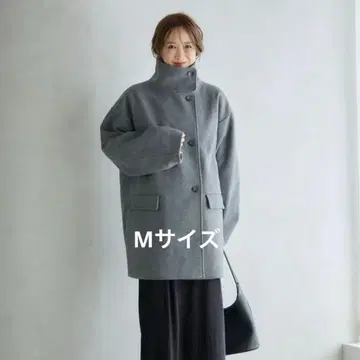 시마무라 다나카 리나 콜라보 스탠드 숏코트