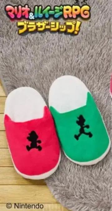 [ 새상품 ] 마리오&루이지 RPG 브라더십! 니코이치 슬리퍼