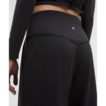 룰루레몬 아라인 와이드 팬츠 블랙 2