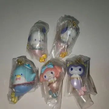 산리오 캐릭터즈 머메이드 스윙 5개 세트