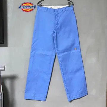 디키즈 더블니 W32 스카이블루 YKK 지퍼