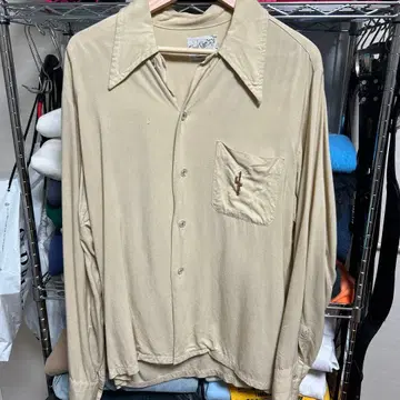 70s 레이온 셔츠