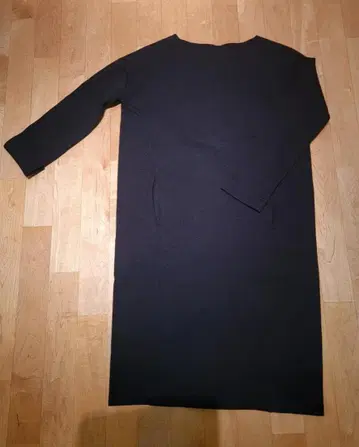 무인양품 7부 소매 티셔츠 원피스