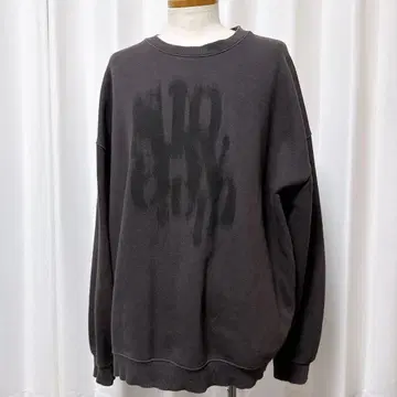 slowacid 맨투맨 그레이 XL