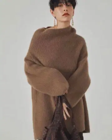 FRAY I.D 라쿤 루즈 니트 원피스