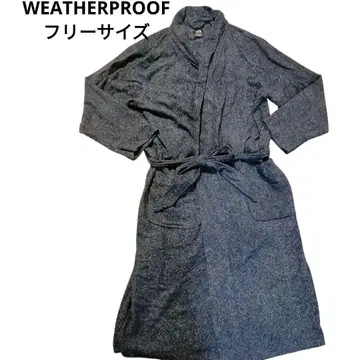 WEATHERPROOF 프리 사이즈 다크 그레이 롱 가디건
