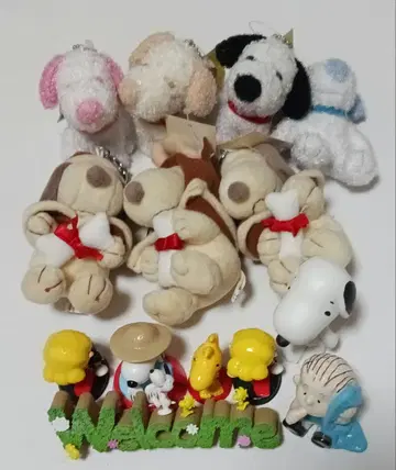 스누피 피규어 봉제 인형