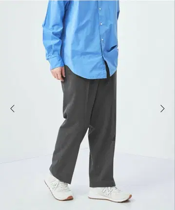 스트레이트 이지 팬츠 다크 그레이 L 사이즈