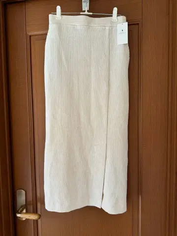 그린 레이블 릴랙싱 코듀로이 타이트 스커트 슬릿