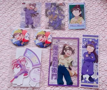 닌타마 란타로 오하마 칸에몬 캔뱃지 아크릴 스탠드 밤