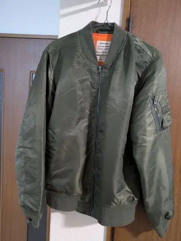 U.S. AIR FORCE TYPE MA-1 자켓 M 사이즈 올리브