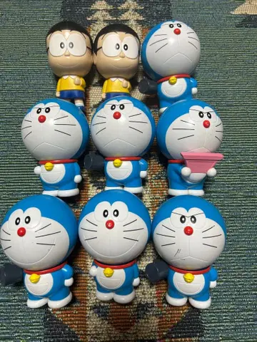 도라에몽 피규어 9개