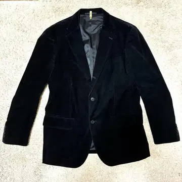 새상품급 유니클로 코듀로이 자켓 L사이즈 블랙 남성용 UNIQLO