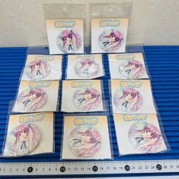 플로럴 플로라 v 사이수 리쿠 게마 복권 캔뱃지 세트 v