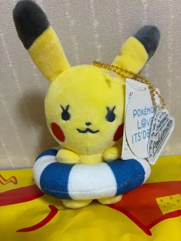 [택 포함] 포켓몬 ITS'DEMO 이츠데모 마스코트 피카츄 튜브
