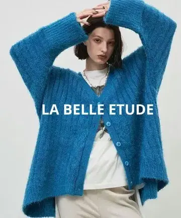 LA BELLE ETUDE 페더얀 BIG 니트 아우터 가디건