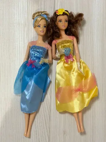 디즈니 신데렐라 미녀와 야수 벨 피규어 봉제 인형