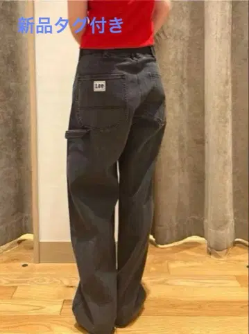 [택 포함 새상품] Lee DUNGAREES 페인터 와이드 데님 팬츠