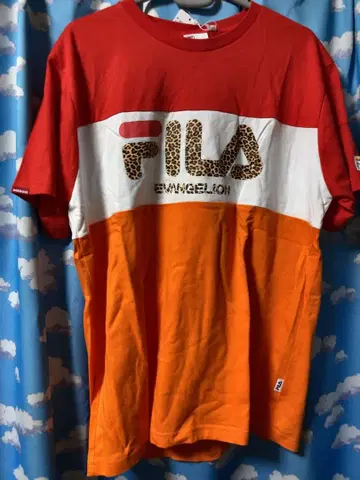 RADIO EVA FILA 콜라보 T셔츠 정품 아스카