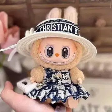 Labubu 라부부 봉제 인형 의류 3세트 17cm 봉제 인형 의류 활